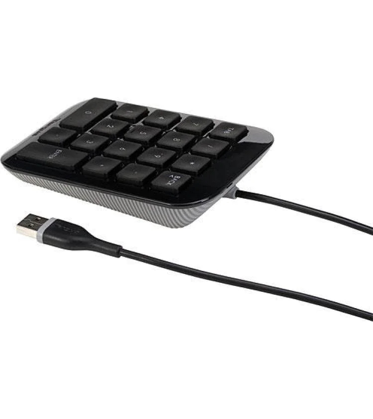 TARGUS Wired USB Numeric Keypad AKP10EU USB Port Black