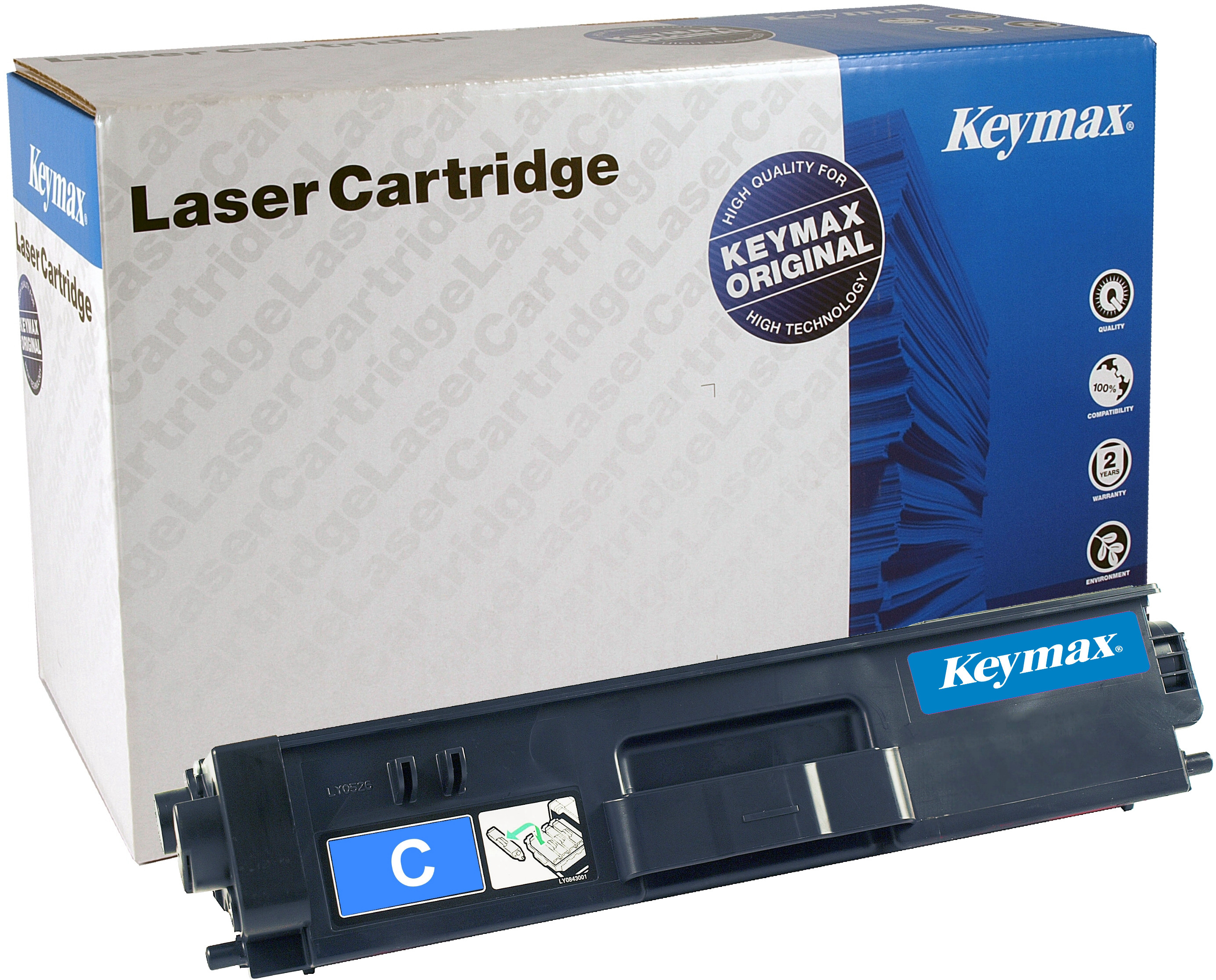 KEYMAX RMC Toner HY cyan TN-423CKEY zu Brother HL-L8260 4000 S.