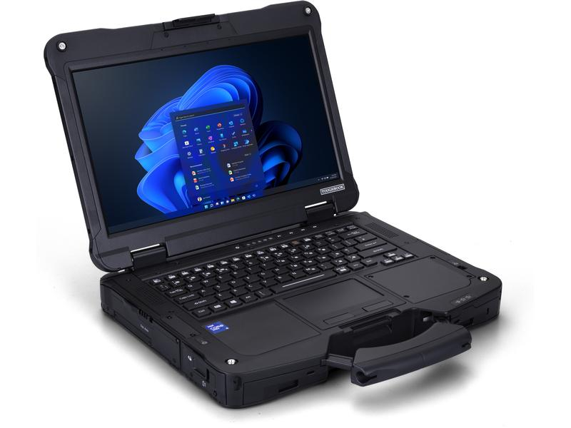 Panasonic Toughbook 40 Mk1 FHD Touch, Prozessortyp: Intel Core i5-1145G7, Speicherkapazität Total: 512 GB, Verbauter Arbeitsspeicher: 16 GB, Betriebssystem: Windows 11 Pro, Grafikkarte Modell: Intel UHD Graphics, Bildschirmdiagonale: 14 "