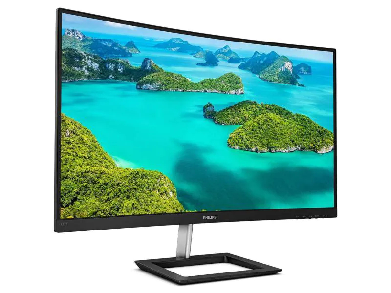 Philips E-line 322E1C, 32 Zoll LED, 1920 x 1080 Pixel Full HD, 16:9, VGA HDMI, Schwarz