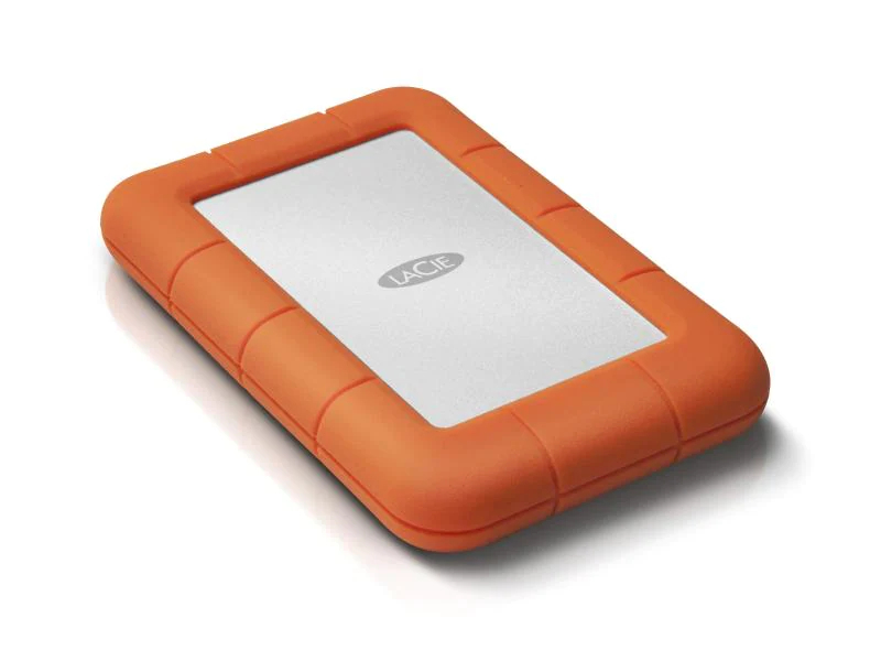 LaCie Rugged Mobile Disk 2.5" 2TB, 5400rpm, USB 3.0, extern, silber/orange