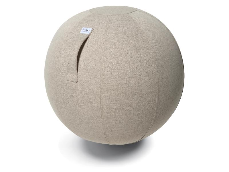 VLUV Sitzball Sova Toffee, Ø 60-65 cm, Natürlich Leben: Keine Besonderheiten, Umweltzertifikate: Keine Zertifizierung, Breite: 65 cm, Höhe: 65 cm, Tiefe: 65 cm, Material: Polyester