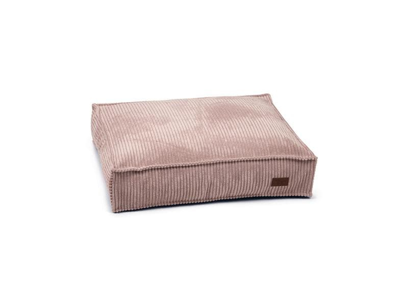 Designed by Lotte Hunde-Bett Ribbed Rosa 70x55X15cm, Breite: 70 cm, Länge: 55 cm, Detailfarbe: Rosa, Produkttyp: Bett