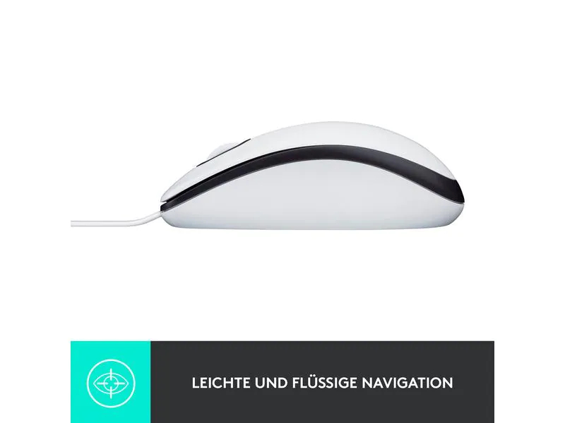 Logitech Maus M100 Optical Weiss