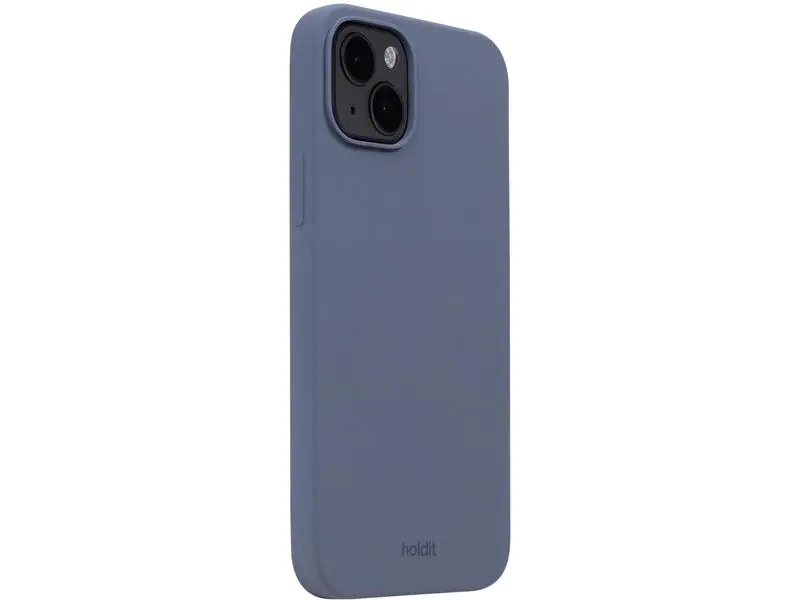 Holdit Back Cover Silicone iPhone 14 Plus Blau