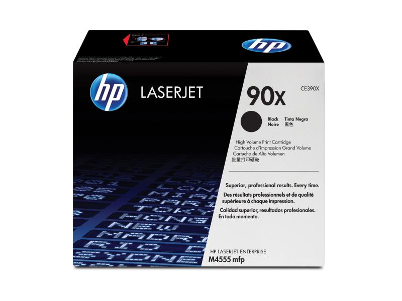 HP Toner-Modul 90X schwarz CE390X LaserJet M4555 24'000 Seiten