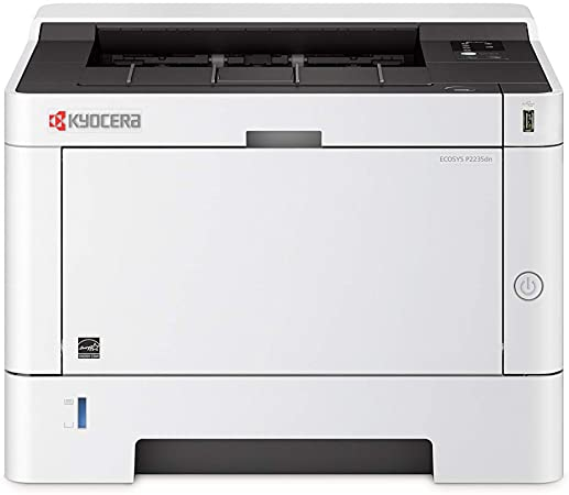 Kyocera Drucker ECOSYS P2235DN, Schwarzweiss Laser Drucker, A4, 35 Seiten pro Minute, Drucken, Duplex