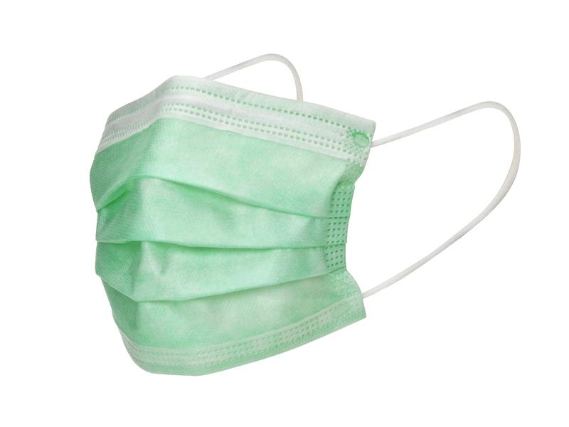 WERO SWISS PROTECT Hygienemaske Typ IIR, 50 Stück, Maskentyp: Einwegmaske, Grösse: Einheitsgrösse, Schutzklasse: Typ IIR, Farbe: Grün