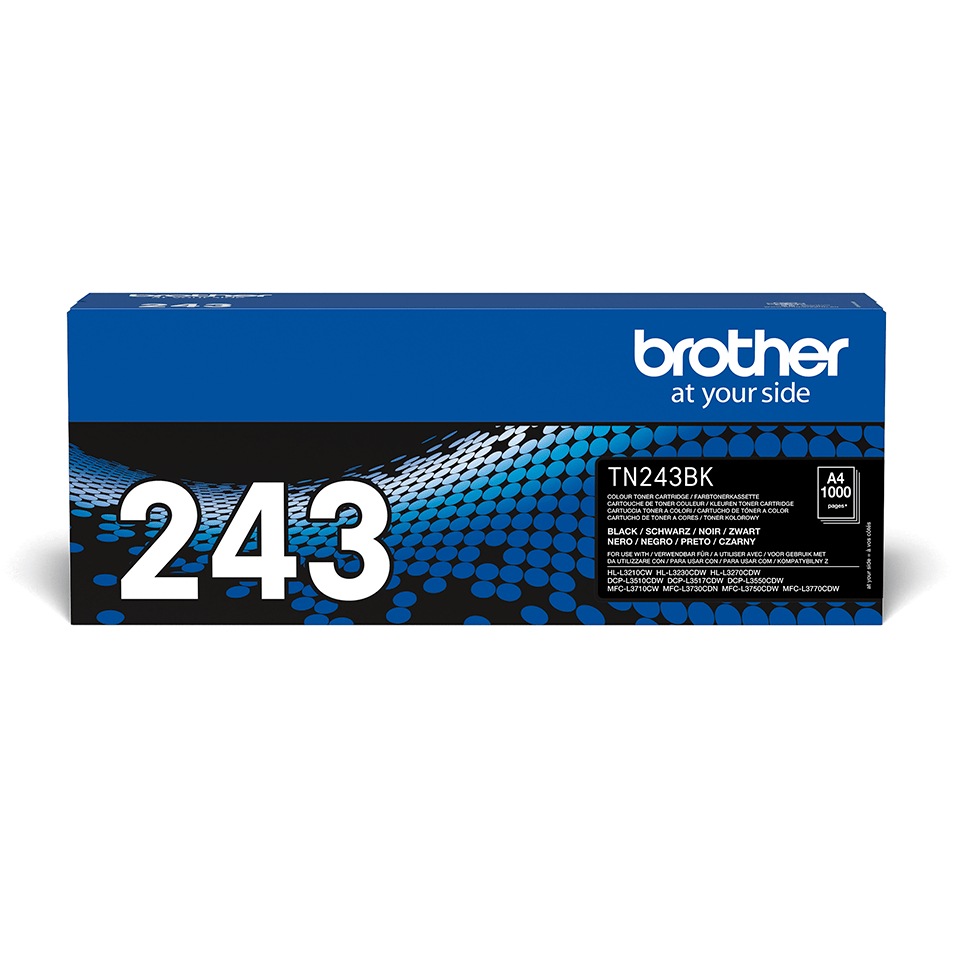 BROTHER Toner schwarz TN-243BK HL-L3210CW 1000 Seiten