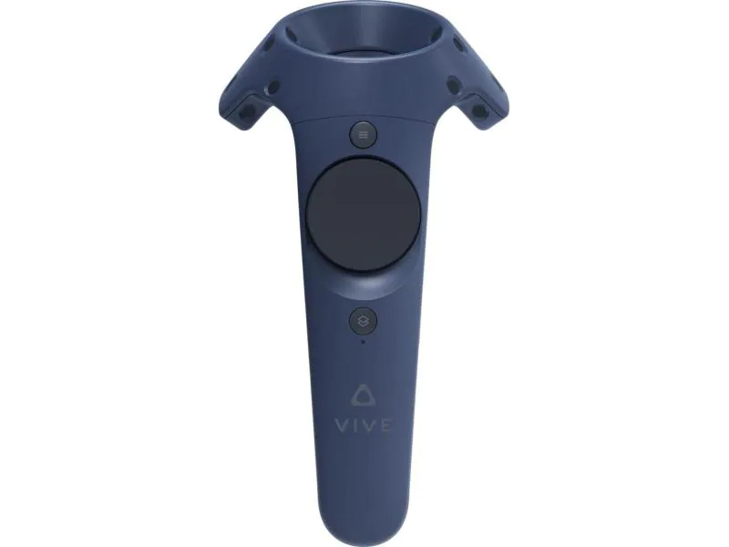 HTC VR-Controller Vive (2018), Verbindungsmöglichkeiten: Funk, Plattform: HTC Vive Pro, HTC Vive, Controller Typ: Bewegungscontroller, Farbe: Dunkelblau