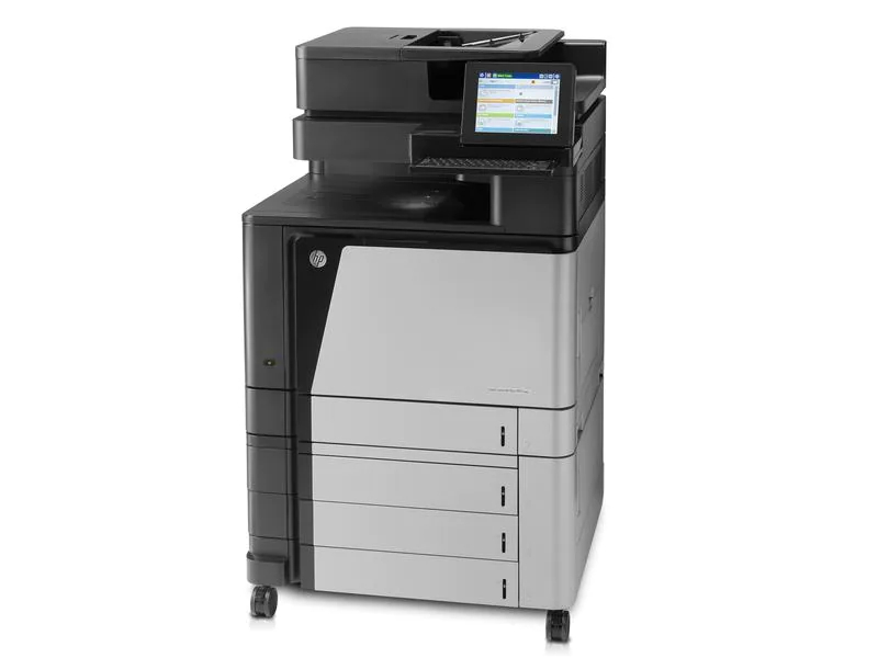 Hewlett-Packard HP EP FLOW MFP M880Z, Farblaser Drucker, A3, 46 Seiten pro Minute, Drucken, Scannen, Kopieren, Fax, Duplex