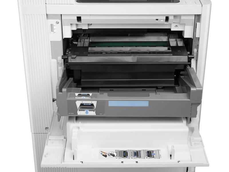 Hewlett-Packard HP LaserJet Enterprise MFP M635h, Schwarzweiss Laser Drucker, A4, 61 Seiten pro Minute, Drucken, Scannen, Kopieren, Duplex