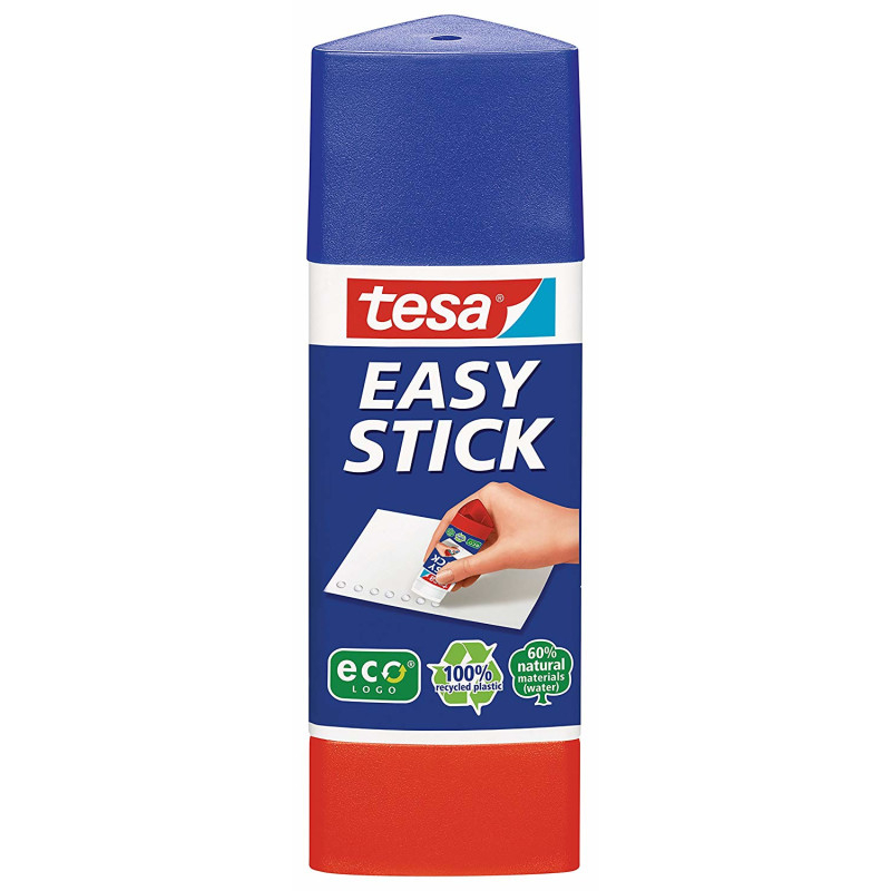 tesa ecoLogo Stick Klebestift, 4er Pack, 20 g