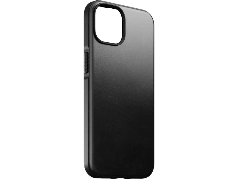 Nomad Back Cover Modern Leather Horween iPhone 14 Schwarz