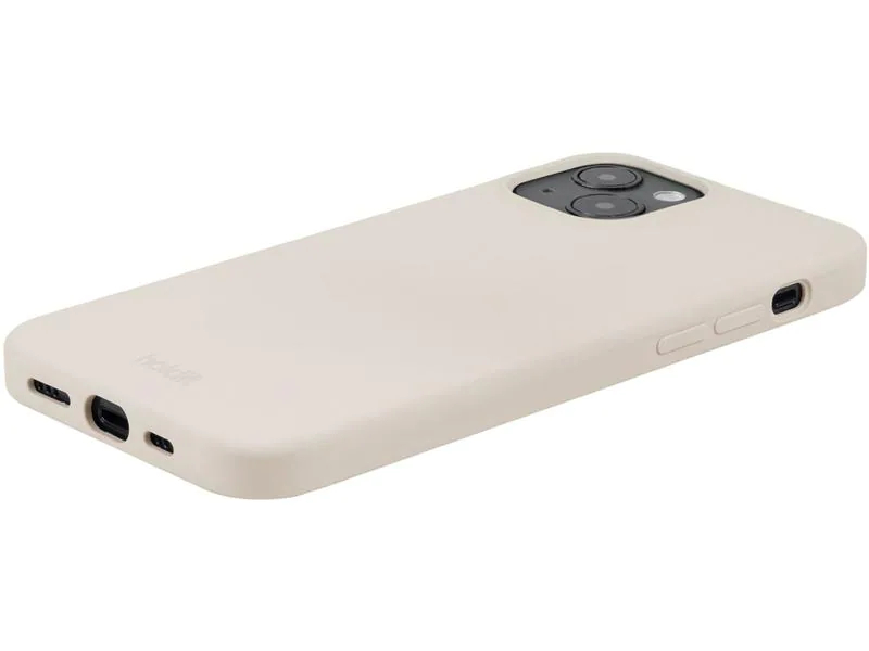 Holdit Back Cover Silicone iPhone 14 Plus Beige