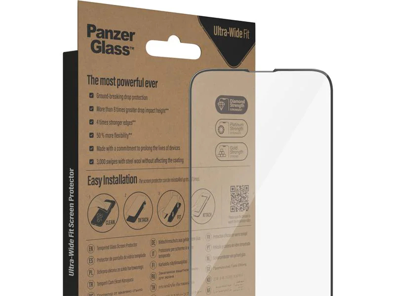 Panzerglass Displayschutz Ultra Wide Fit iPhone 14