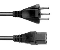Power Cable 3-Pin CH - 1.8 m