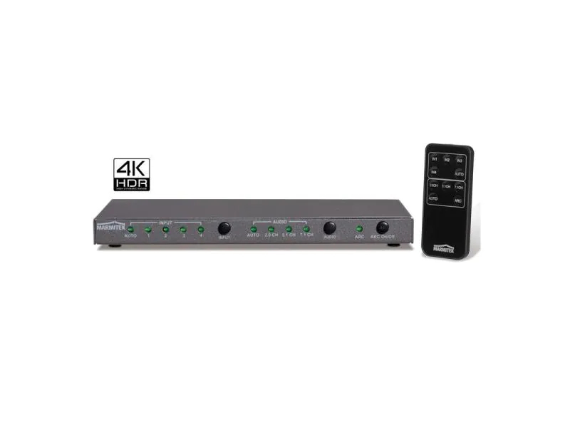 Marmitek Umschalter Connect 621 HDMI, Anzahl Eingänge: 4 ×, Anzahl Ausgänge: 1 ×, Anschluss Seite A: HDMI, Anschluss Seite B: HDMI