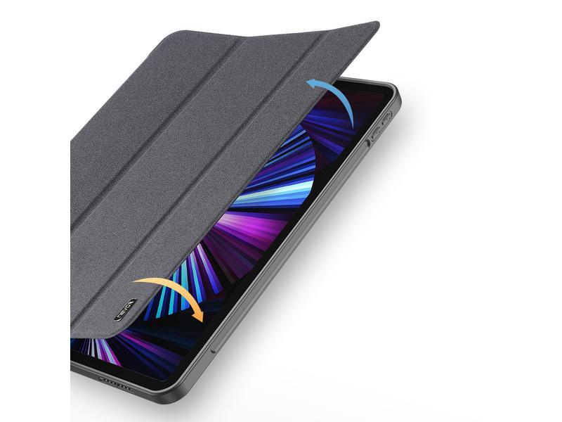 Nevox Tablet Back Cover Vario Series iPad Pro 11" (3. Gen.), Kompatible Hersteller: Apple, Bildschirmdiagonale: 11 ", Tablet Kompatibilität: iPad Pro 11" (3. Gen./2021), Material: Kunstleder, TPU, Standfuss: Ja, Detailfarbe: Schwarz