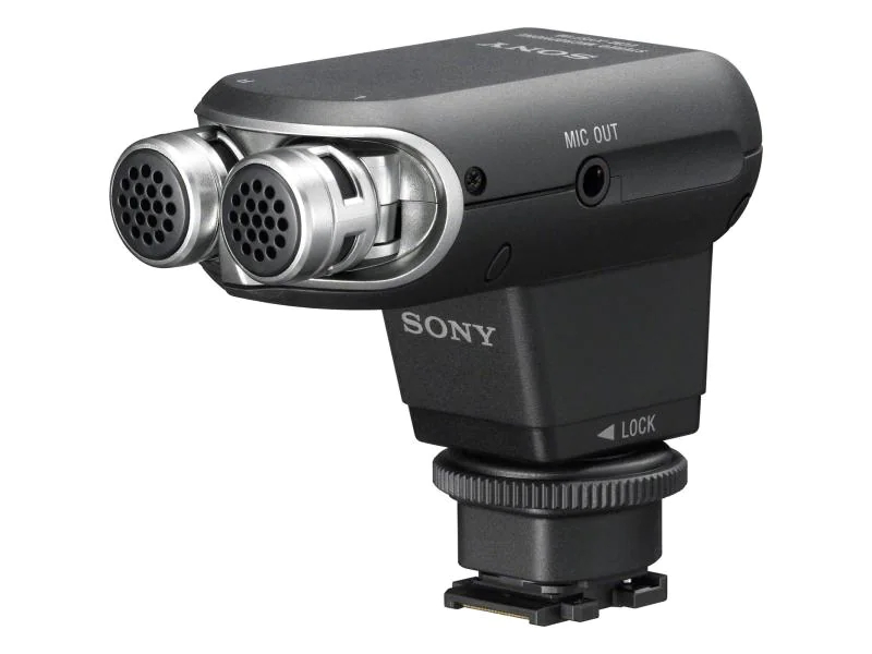 Sony Mikrofon ECM-XYST1M, für Alpha 7/6000/RX1R/RX10/RX100M2/HX60