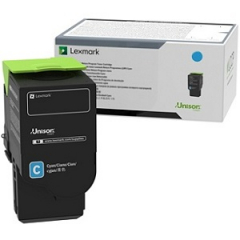 LEXMARK Toner cyan f. CS4x/CX4x/CX5x f. 5.000 S.