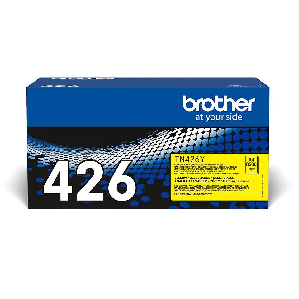 BROTHER TN426Y | Tonerkassette mit sehr hoher Reichweite gelb | 6500 Seiten | HL-L8360CDW