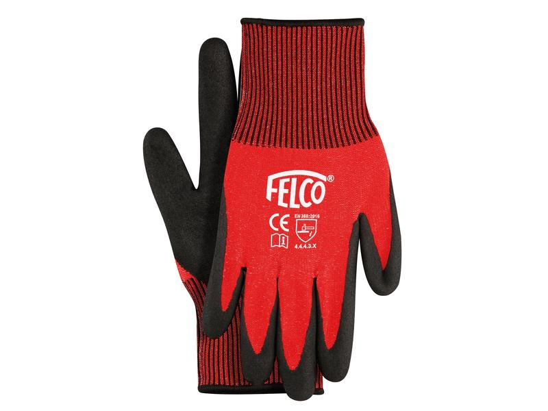 Felco Gartenhandschuh FELCO 701, M, Grösse: XL, Farbe: Schwarz, Rot, Grössensystem: DE, Grössentyp: Normalgrösse, Zielgruppe: Unisex, Anwender: Erwachsene, Gärtner, Förster