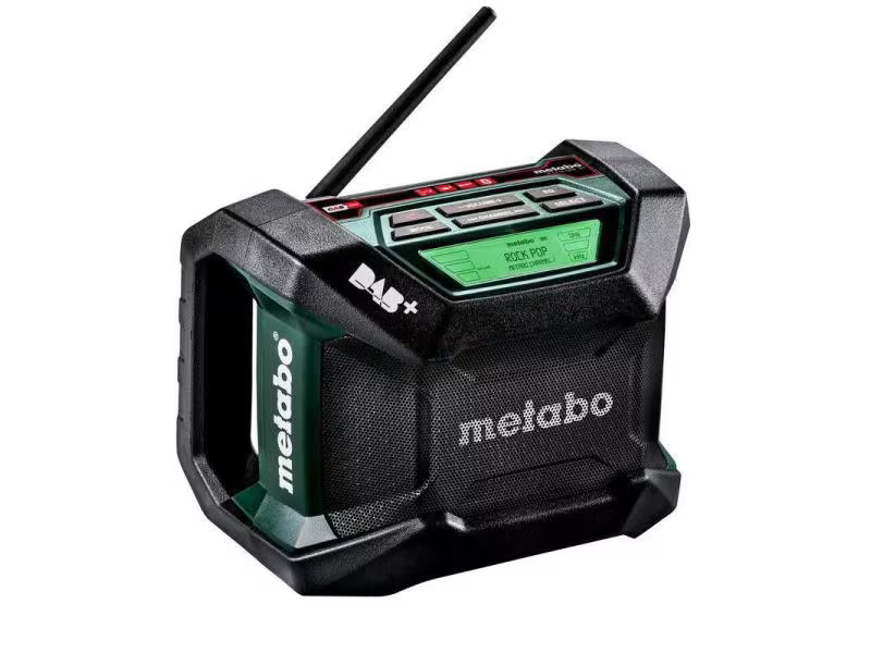 Metabo Baustellenradio R 12-18 DAB+ BT, Zubehörtyp: Baustellenradio, Set: Nein
