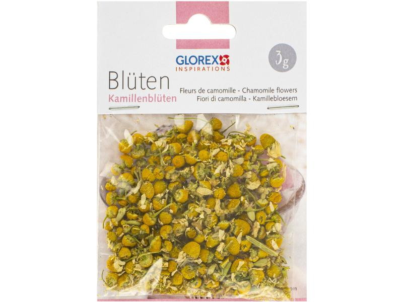 Glorex Blüten Kamille 3g, Detailfarbe: Gelb, Vegane Kosmetik: Ja, Kosmetik Typ: Blüten
