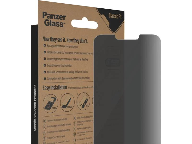 Panzerglass Displayschutz Classic Fit Privacy iPhone 14 Plus