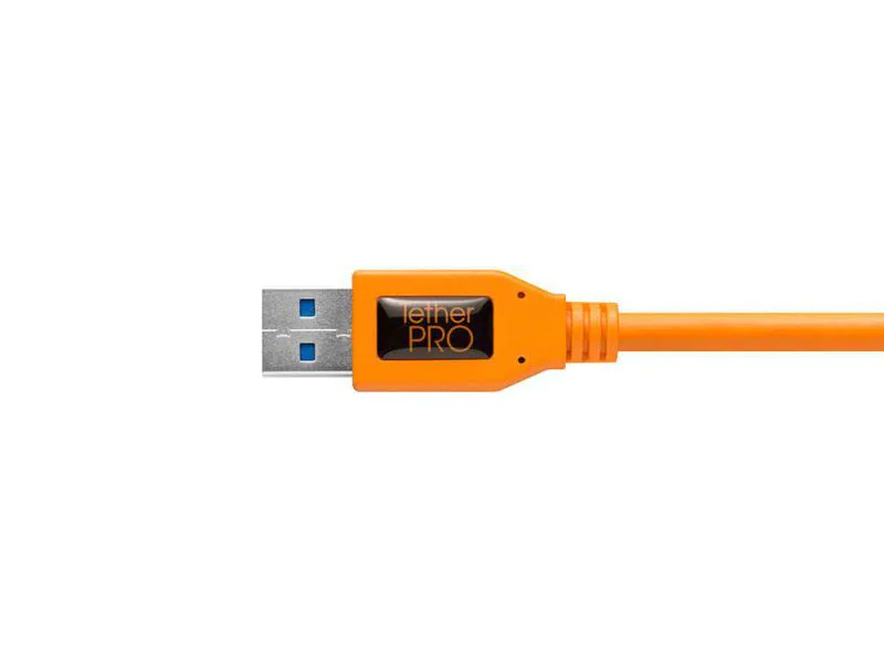 Tether Tools Kabel TetherPro USB 3.0 A / Micro B 4.6 Meter ? orange, Zubehörtyp: Kabel