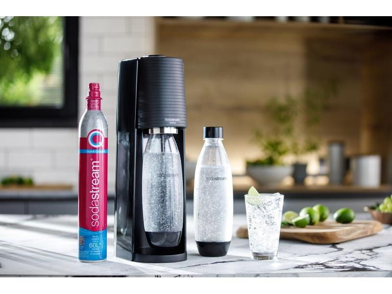 Sodastream Wassersprudler Terra Schwarz