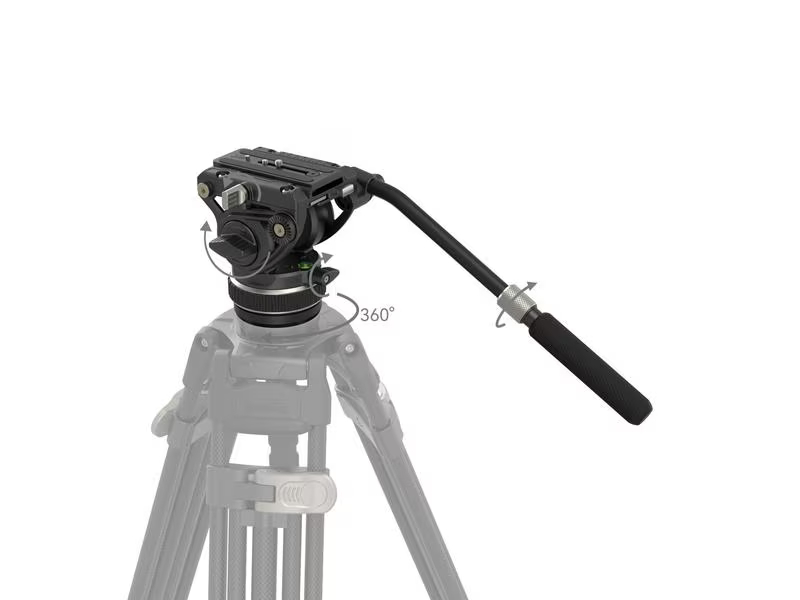 Smallrig Videokopf DH10, Sicherheitszuladung: 8 kg, Kopf-Typ: Videokopf