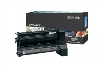 LEXMARK C780A1KG | 6000 Seiten LEXMARK Tonerkassette, schwarz