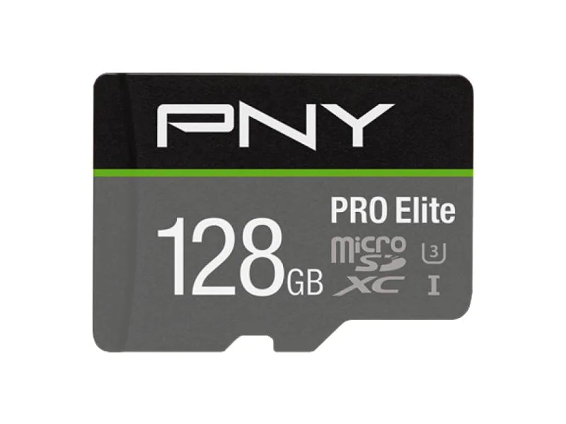 PNY microSDXC-Karte PRO Elite UHS-I U3 A1 128 GB