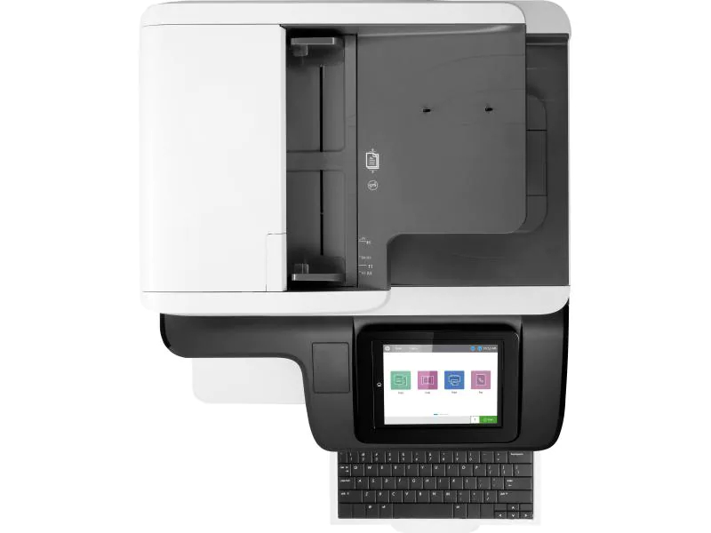 Hewlett-Packard HP Enterprise Flow M776z, Farblaser Drucker, A3, 46 Seiten pro Minute, Drucken, Scannen, Kopieren, Fax, Duplex und WLAN