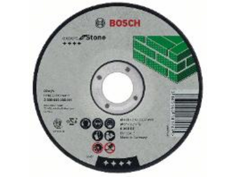 Bosch Trennscheibe Stein C 24 R BF, Zubehörtyp: Trennscheibe, Für Material: Stein, Durchmesser 230mm, gerade, zu handgeführten Winkelschleifern