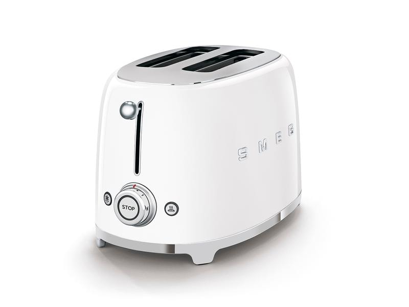 SMEG Toaster 50's Retro Style TSF01WHEU Weiss