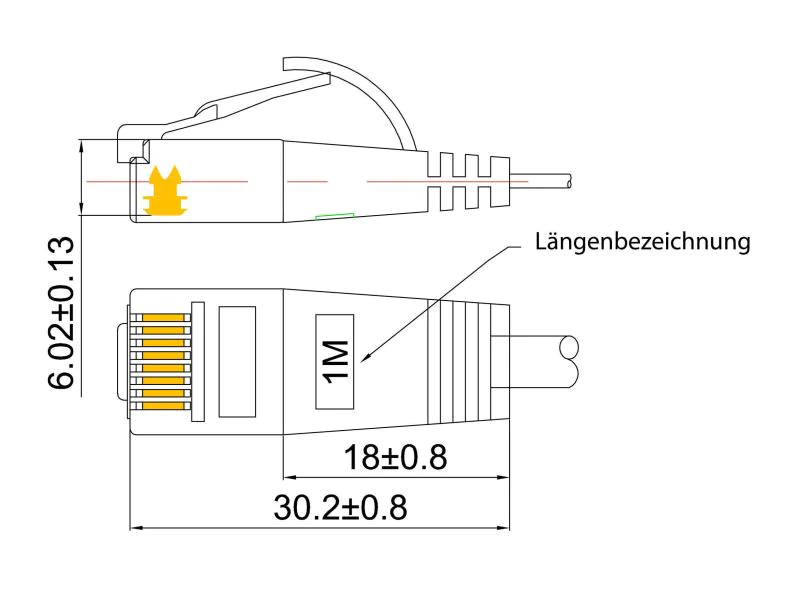 Wirewin Slimpatchkabel Cat 6, STP, 0.5 m, Blau, Farbe: Blau, Form: Flach, Zusatzfunktionen: Mit Klinkenschutz, Längenaufdruck auf Stecker, Länge: 0.5 m, Anschlüsse LAN: RJ45 - RJ45, Produkttyp: Slimpatchkabel