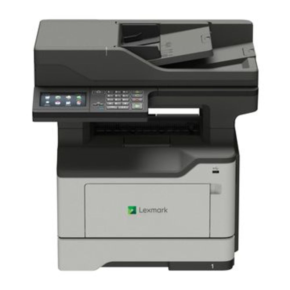 Lexmark MX521ade, Schwarzweiss Laser Drucker, A4, 44 Seiten pro Minute, Drucken, Scannen, Kopieren, Fax, Duplex