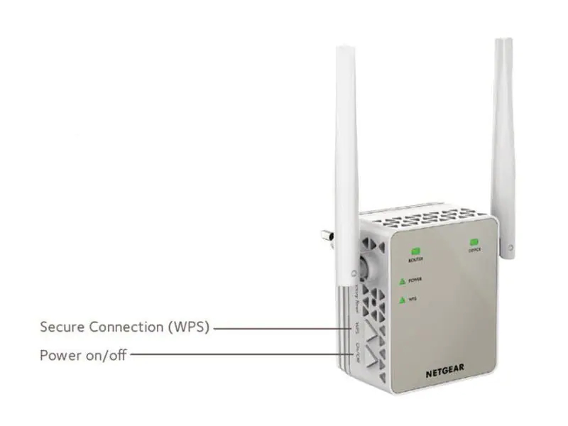 Netgear WLAN Repeater EX6120, RJ-45 Anschlüsse: 1 ×, RJ-45 Geschwindigkeit: 10/100 Mbit/s, WLAN Standard: 802.11ac, WLAN Frequenzband: 2.4 GHz; 5 GHz, WLAN Geschwindigkeit 2.4GHz: 300 Mbit/s, WLAN Geschwindigkeit 5GHz: 900 Mbit/s, WLAN Geschwindigkeit M