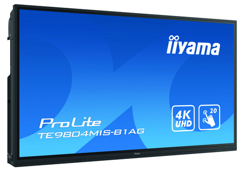 IIYAMA DS TE9804MIS MTOUCH IPS 24h/ 98"/3840x2160/VGA/HDMI/LAN/USBC/LS