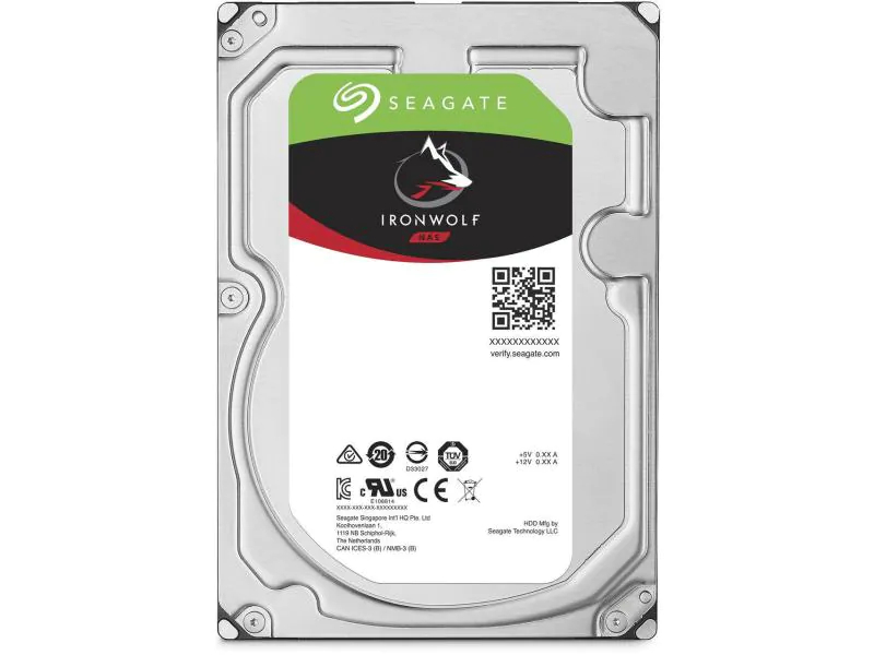 Seagate Harddisk IronWolf 3.5" SATA 6 TB, Speicher Anwendungsbereich: NAS, Speicherkapazität total: 6 TB, Dauerbetrieb, Speicherschnittstelle: SATA III (6Gb/s), Festplatten Formfaktor: 3.5", Festplatten Schnittstelle: SAS, HDD Umdrehungsgeschwindigkeit: