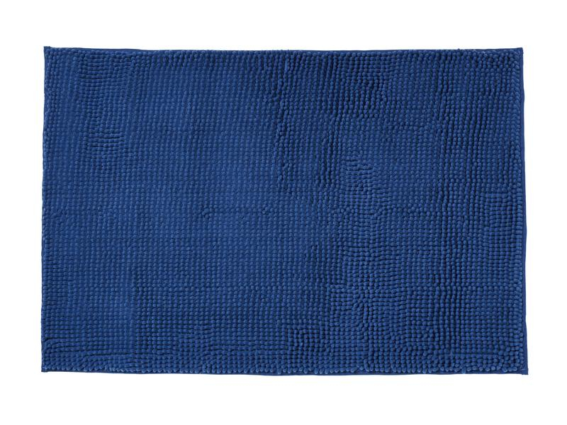 Diaqua Badteppich Shania 60 x 90 cm, Blau, Breite: 60 cm, Länge: 90 cm, Material: Polyester, Farbe: Blau