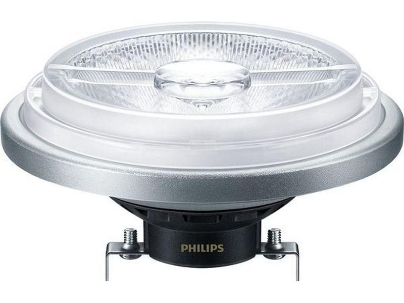 Philips Professional Lampe MAS ExpertColor 14.8-75W 930 AR111 45D, Energieeffizienzklasse EnEV 2020: G, Lampensockel: G53, Dimmbar: dimmbar, Leuchtmittel Technologie: LED, Lichtstärke: 875 lm, Geeignet für: Niedervolt
