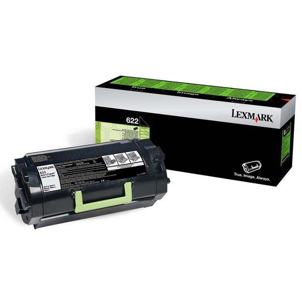 LEXMARK 622 | 6000 Seiten LEXMARK Tonerkassette, schwarz