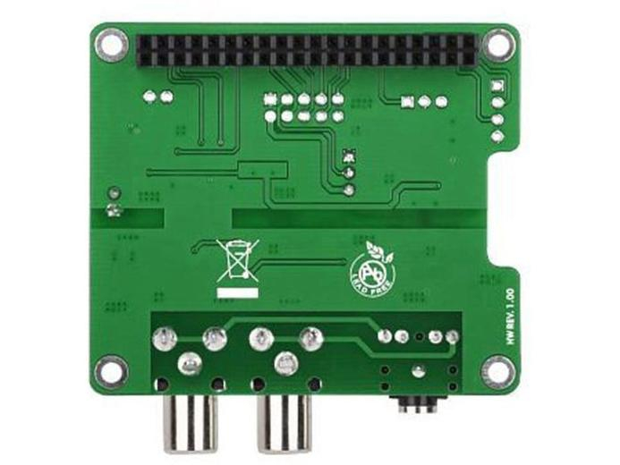 Raspberry Pi Soundkarte RaspyPlay4, Kompatibel zu: Raspberry Pi, Zubehörtyp: Audio Card