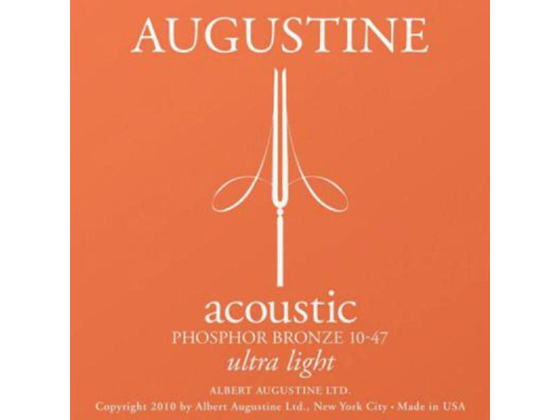 Augustine Gitarrensaiten Ultra Light Phosphor 10-47 Bronze, Zu Instrument: Westerngitarre, Packungsgrösse: Satz