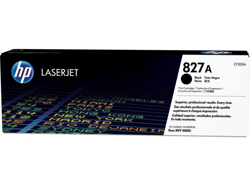 HP Toner-Modul 827A schwarz CF300A CLJ Enterprise M880 29'500 S.