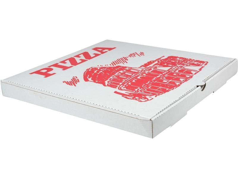Papstar Pizza-Box 100 Stück, Grundfarbe: Weiss, Detailfarbe: Weiss, Materialtyp: Pflanzliche Faser, Material: Zellulose, Bewusste Eigenschaften: Keine Eigenschaft, Bewusste Zertifikate: FSC